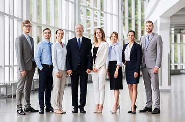 Image showing business people at office building