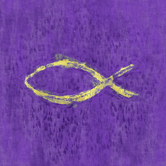 Image showing christian symbol fish