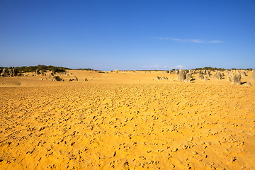 Image showing Pinnacles sand desert Western Australia