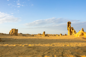 Image showing Pinnacles Desert in western Australia