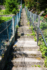 Image showing famous 100 steps in Calw Germany