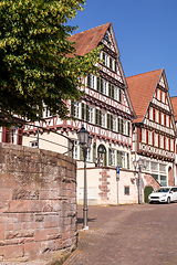 Image showing typical houses in Calw Germany