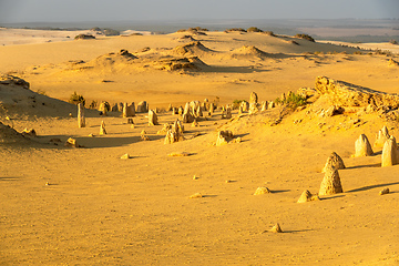 Image showing Pinnacles Desert in western Australia