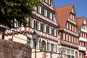 Image showing typical houses in Calw Germany