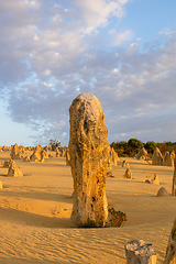 Image showing Pinnacles Desert in western Australia