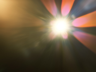 Image showing strange light flare background