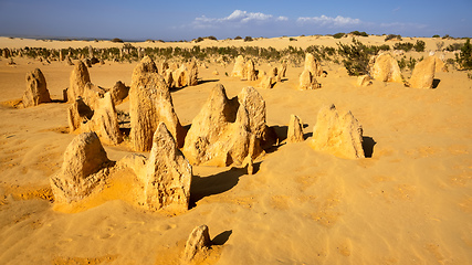 Image showing Pinnacles sand desert Western Australia