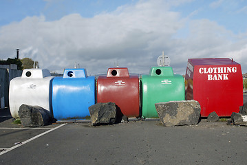 Image showing bottle bank