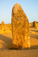 Image showing Pinnacles Desert in western Australia