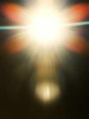 Image showing strange light flare background