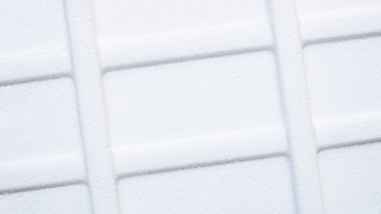 Image showing styrofoam background white