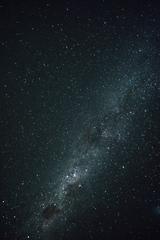 Image showing milky way of the southern hemisphere