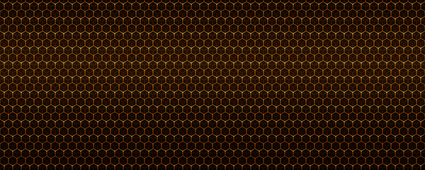 Image showing black golden honeycomb