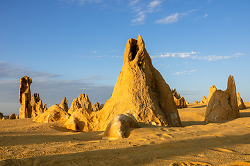 Image showing Pinnacles Desert in western Australia