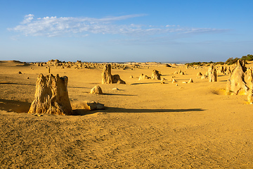 Image showing Pinnacles Desert in western Australia