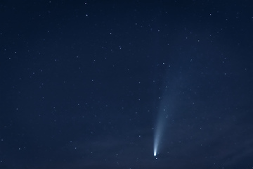 Image showing comet neowise 2020