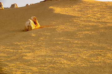 Image showing Pinnacles Desert in western Australia