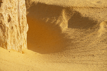 Image showing Pinnacles Desert in western Australia