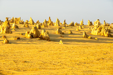 Image showing Pinnacles Desert in western Australia