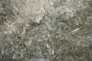 Image showing white rock-crystal background