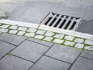 Image showing manhole cover Germany
