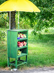 Image showing fruit buy self service