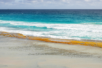 Image showing Great Australian Bight beach