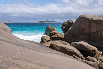 Image showing coast detail with rocks