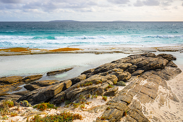 Image showing Great Australian Bight beach