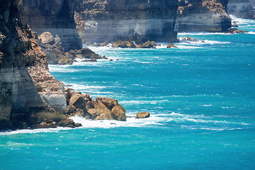 Image showing Great Australian Bight area at south Australia