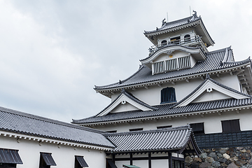 Image showing Hikone castle in Japan