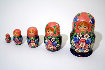 Image showing russian nesting dolls