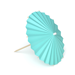 Image showing Decorative cocktail umbrella