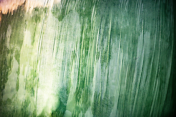 Image showing Green abstract bacground