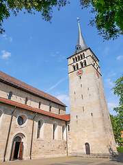 Image showing famous church Martinskirche in Sindelfingen germany