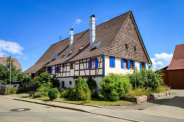 Image showing half-timbered house in south Germany