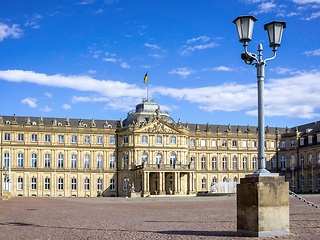 Image showing new castle in Stuttgart south Germany