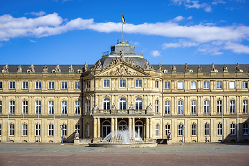 Image showing new castle in Stuttgart south Germany