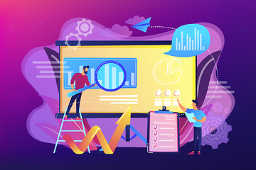 Image showing Risk management concept vector illustration.