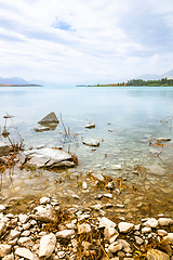 Image showing Lake Tekapo in New Zealand