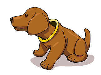 Image showing popular German dachshund bobblehead