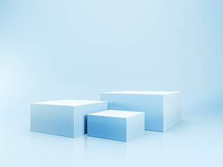 Image showing cubes display background