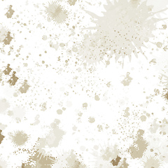 Image showing brown dirty splatter background