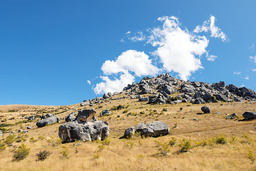 Image showing Castle Hill New Zealand