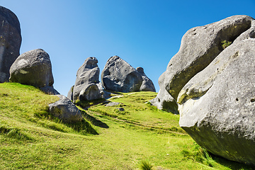 Image showing Castle Hill New Zealand