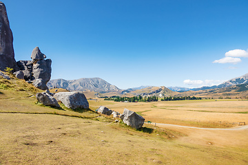 Image showing Castle Hill New Zealand