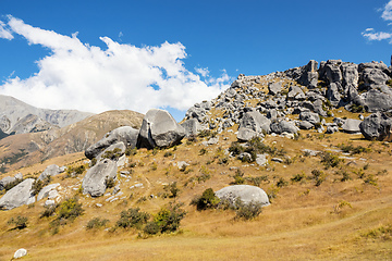 Image showing Castle Hill New Zealand