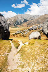 Image showing Castle Hill New Zealand