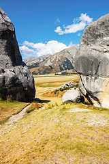 Image showing Castle Hill New Zealand