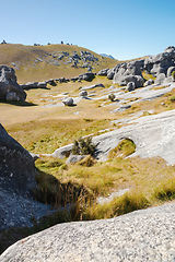 Image showing Castle Hill New Zealand